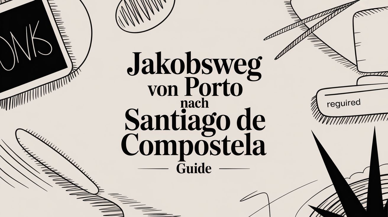 Jakobsweg von Porto nach Santiago de Compostela Guide