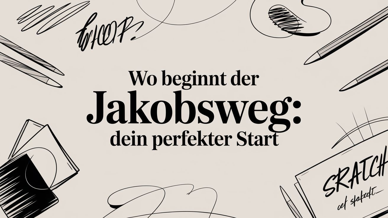 wo beginnt der jakobsweg: Dein perfekter Start